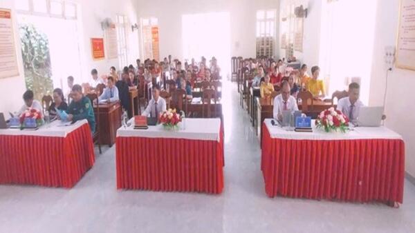Chi bộ Ủy ban nhân xã Ba Dinh tổ chức Đại hội Đảng lần thứ I,  nhiệm kỳ 2025 – 2030