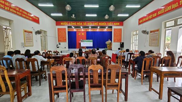 XÃ BA DINH TỔ CHỨC HỘI NGHỊ ĐÁNH GIÁ KẾT QUẢ HOẠT ĐỘNG TÍN DỤNG CHÍNH SÁCH QUÝ III, TRIỂN KHAI NHIỆM VỤ QUÝ IV NĂM 2026